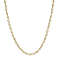 Puffed Link Chain 14K Yellow Gold - Hollow