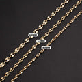 Puffed Link Chain 14K Yellow Gold - Hollow